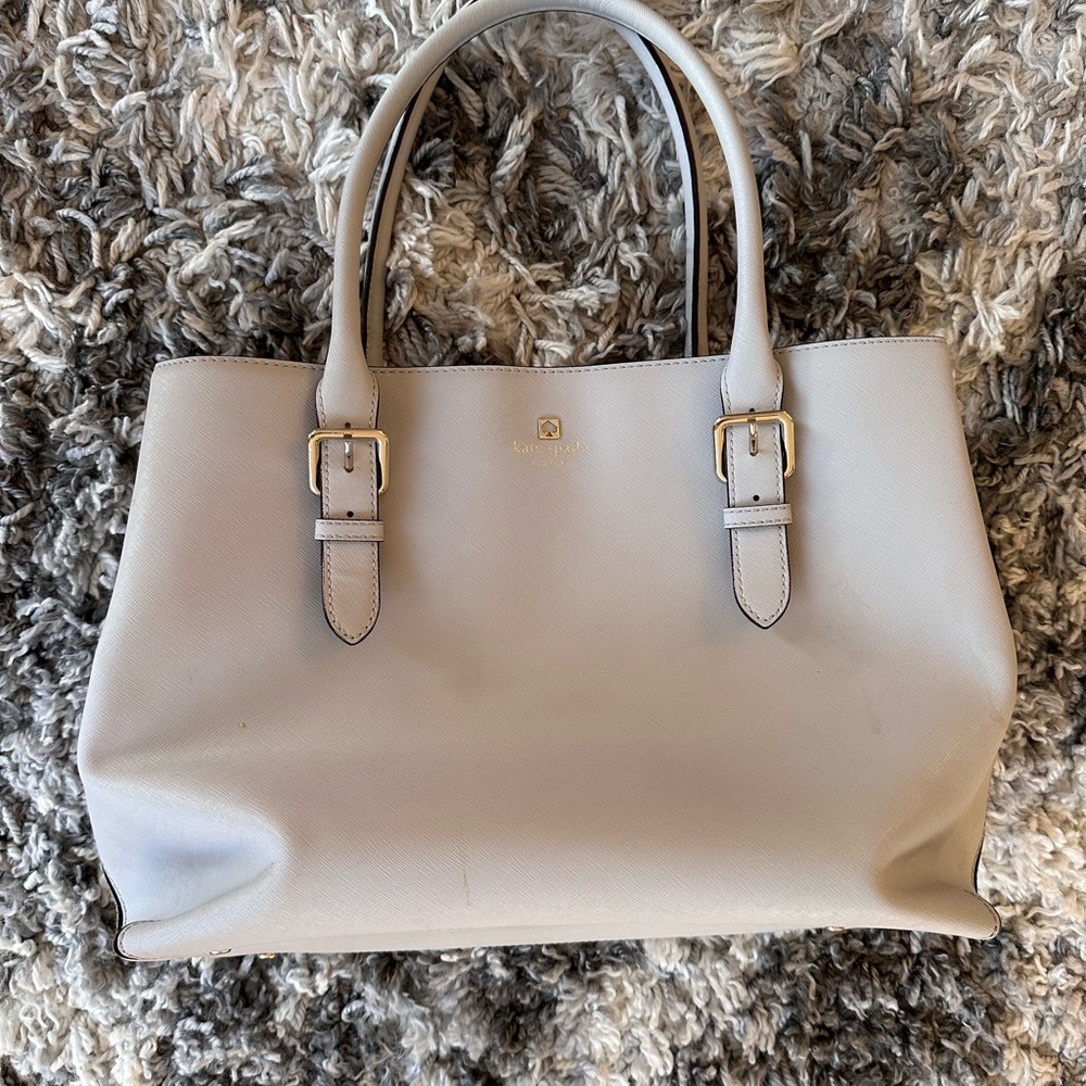 Kate spade grey tote bag